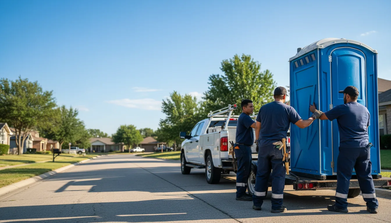 Portable Toilet Rental in Wapello, IA near me